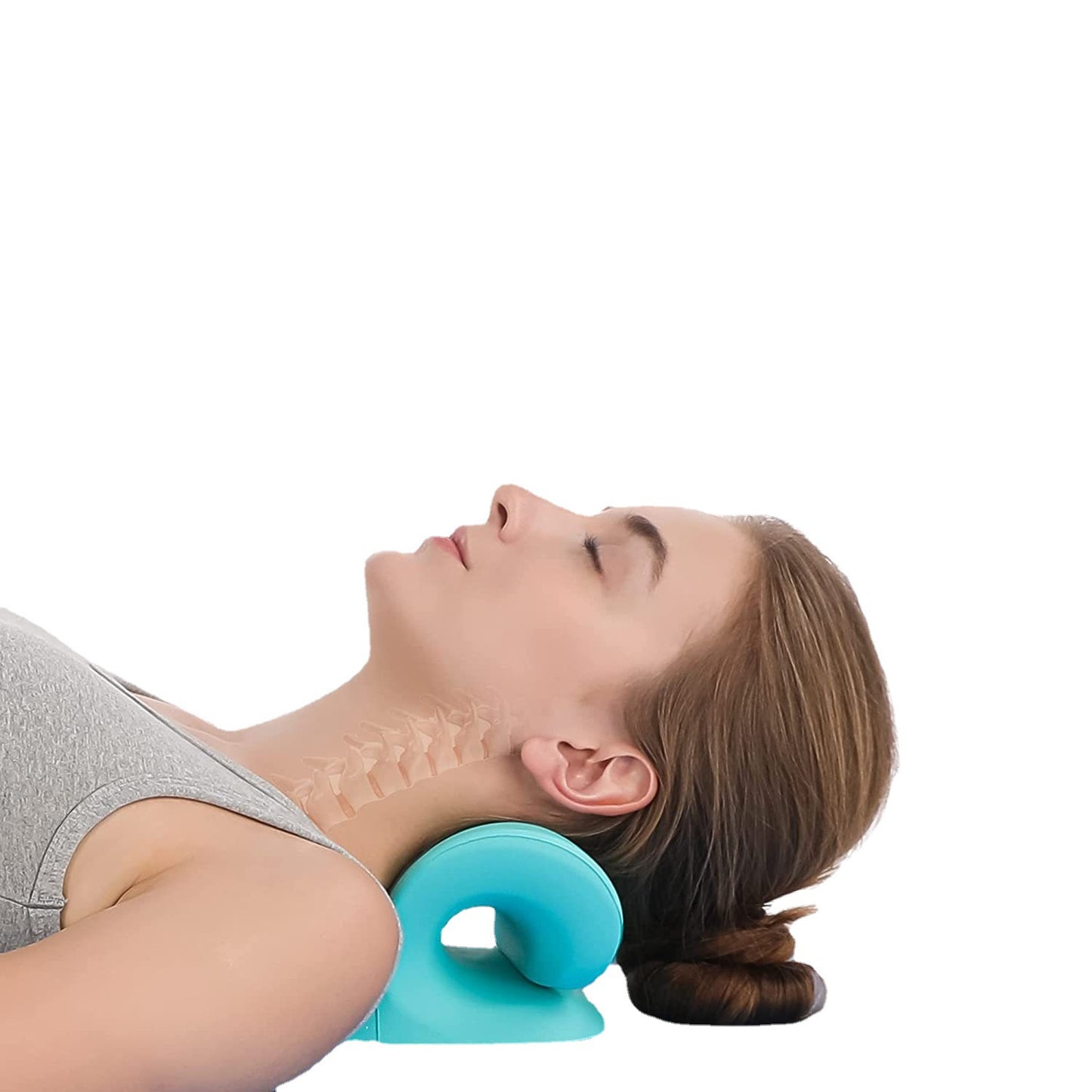 Relaxing neck and shoulder pillow