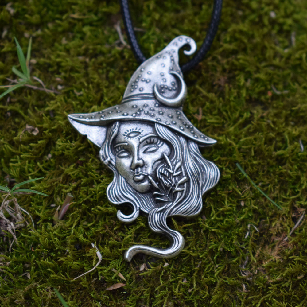 Witchy Third Eye Pendant Necklace