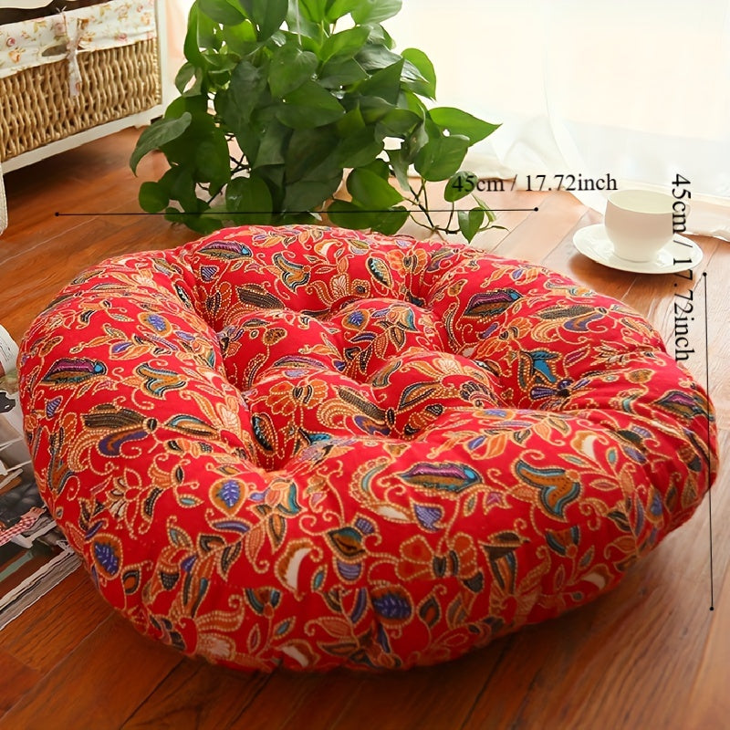 Comfortable Linen Meditation Floor Cushion