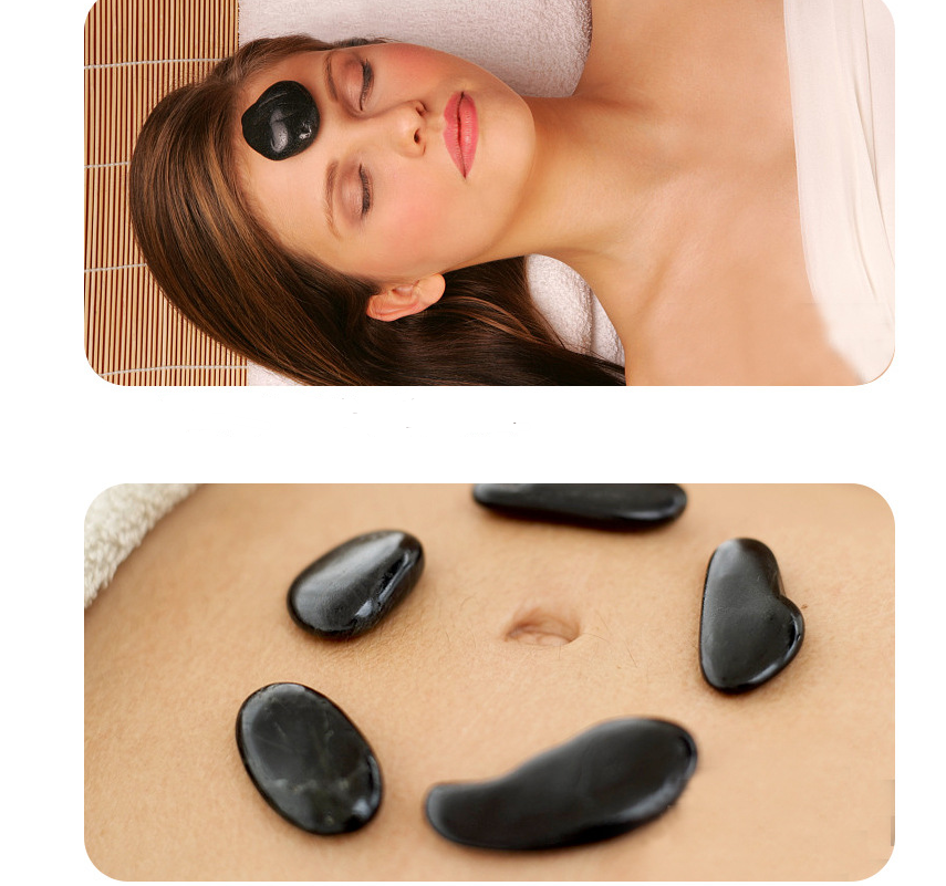 Volcanic energy natural stones for massage