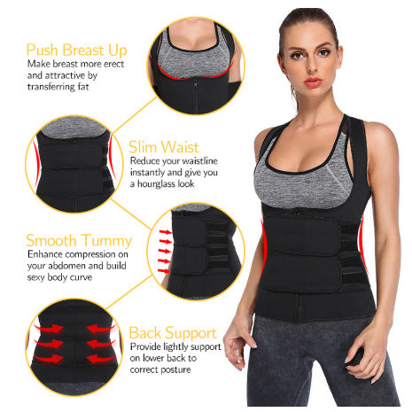 Weight loss and body shaping corset