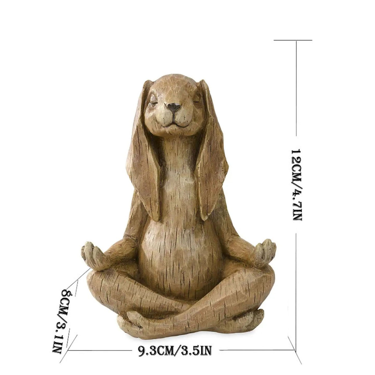 Statue Resin Rabbit Buddha