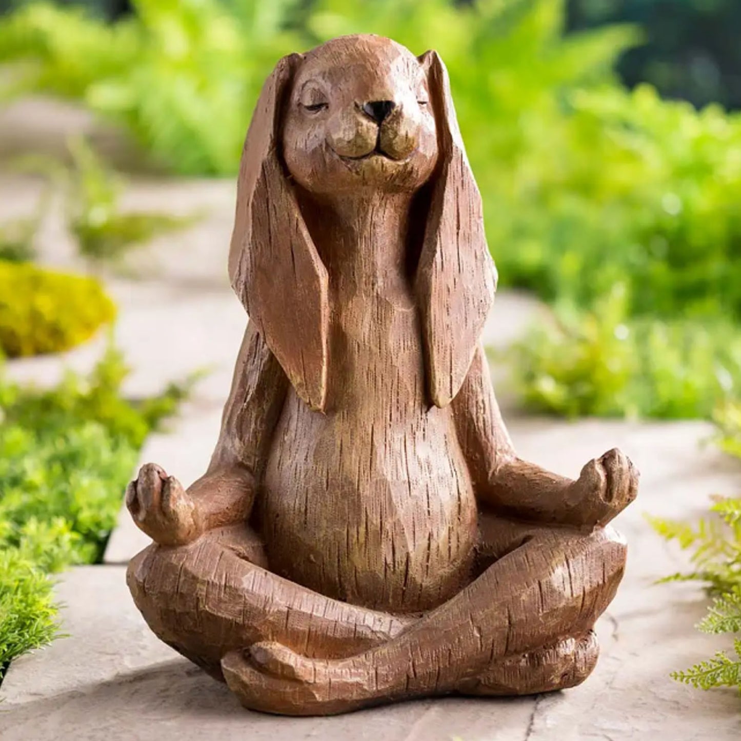 Statue Resin Rabbit Buddha