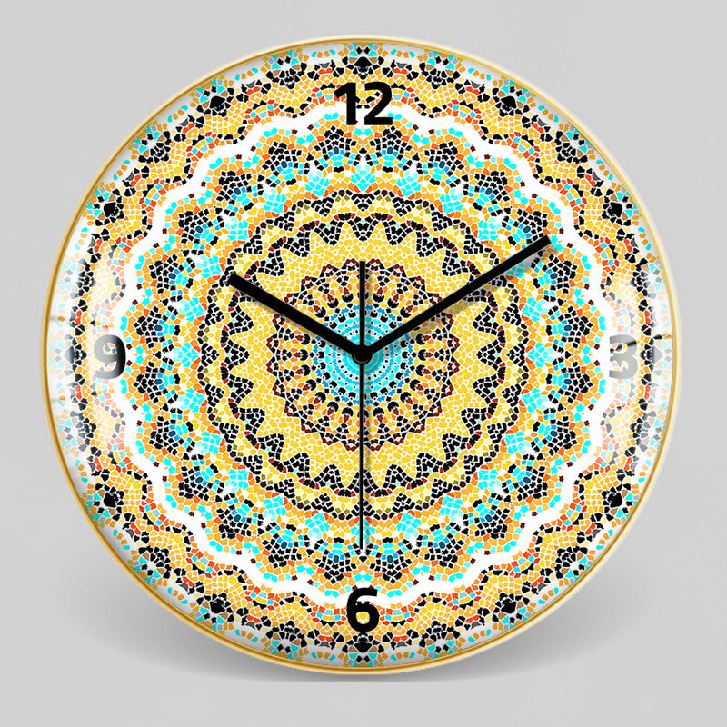 Ethnic style decorative clock