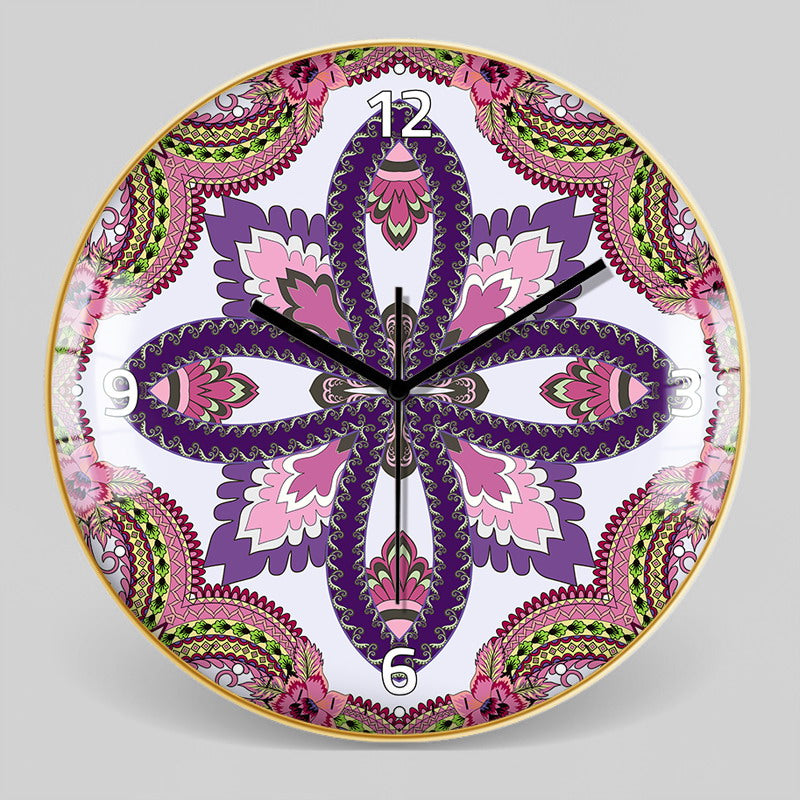 Ethnic style decorative clock