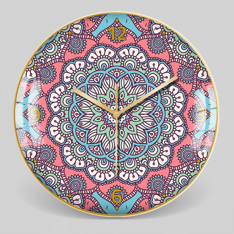 Ethnic style decorative clock