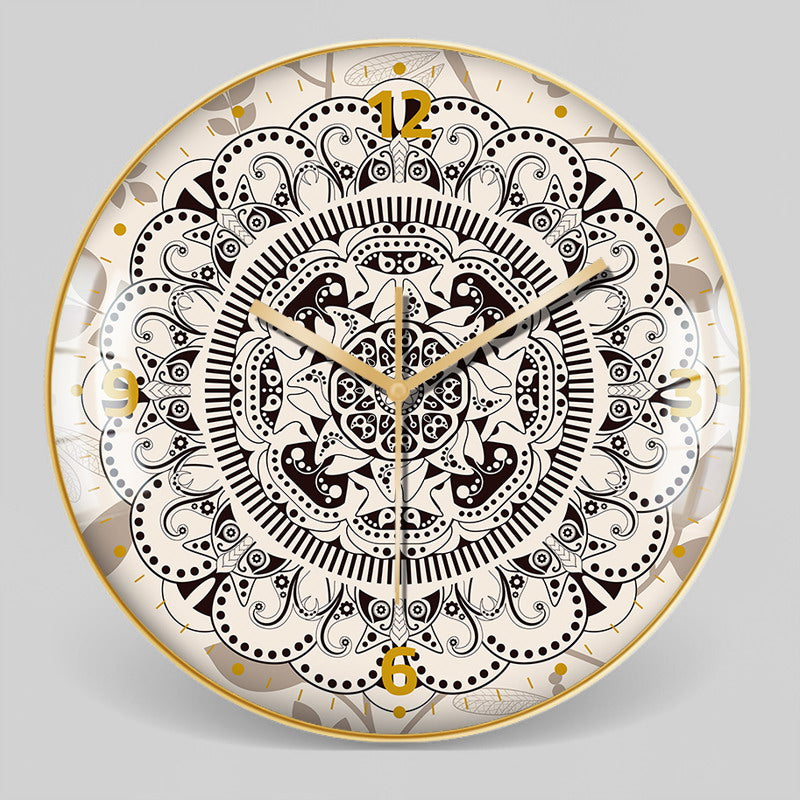 Ethnic style decorative clock