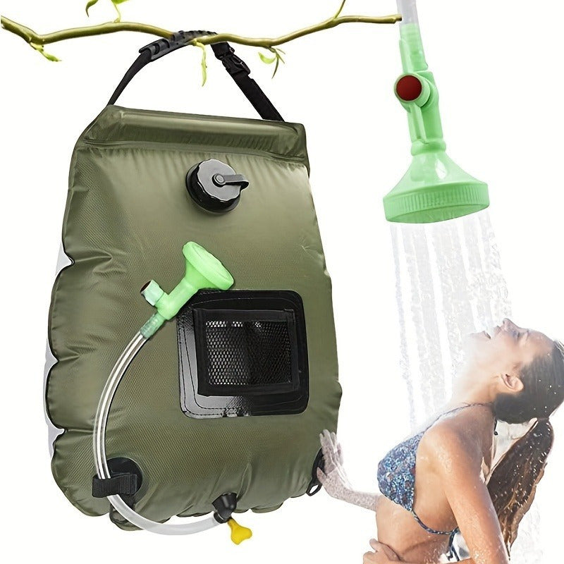 Portable camping shower bag, 20L