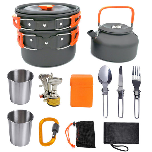 Traveler's cookware set