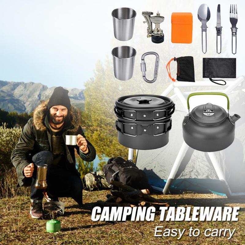 Traveler's cookware set