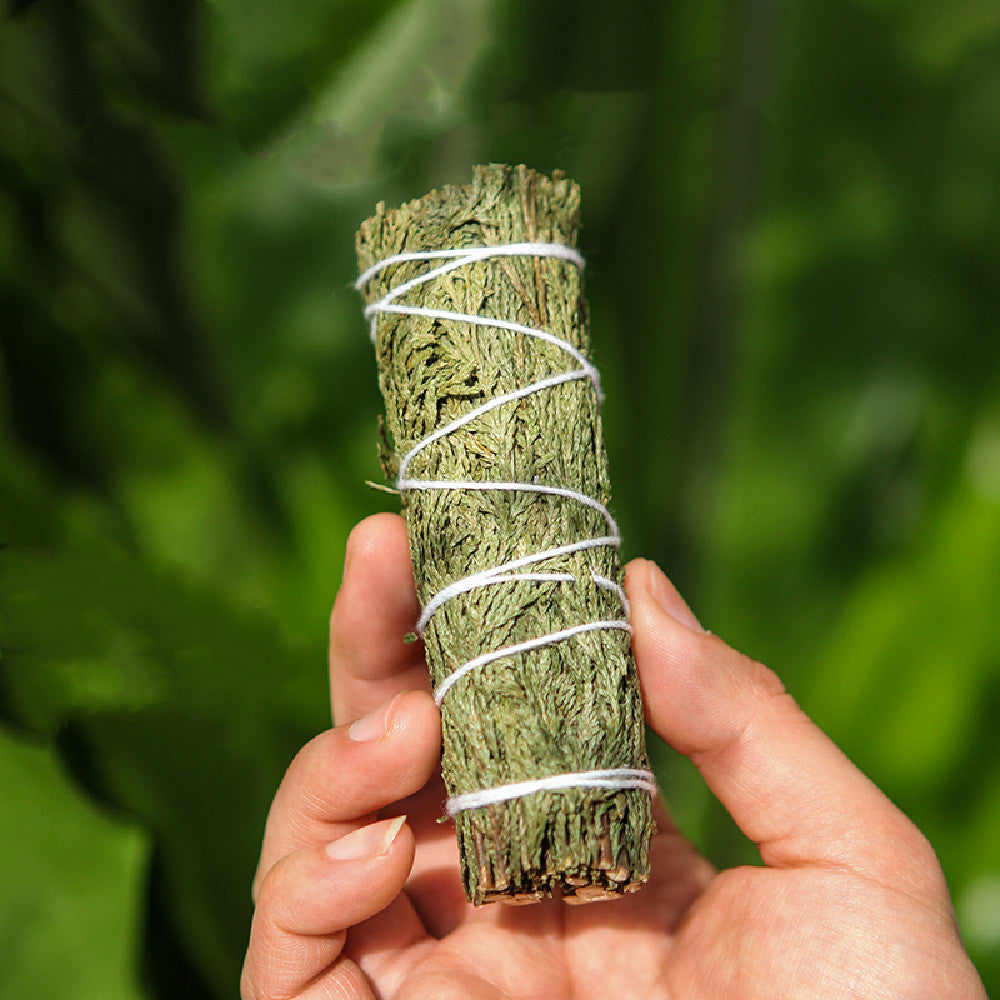 Cedar stick, cleansing incense