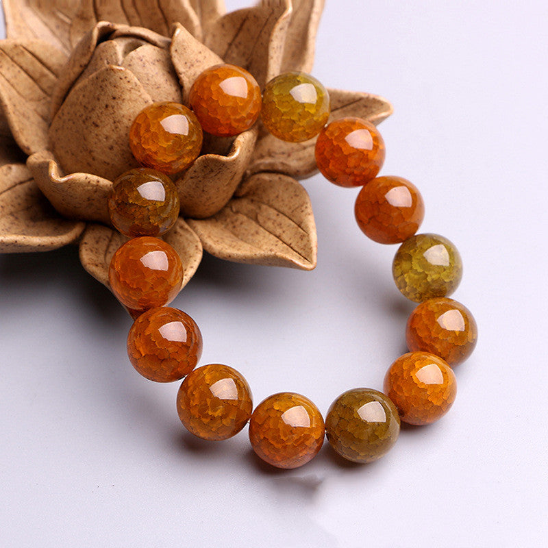 Natural agate bracelet