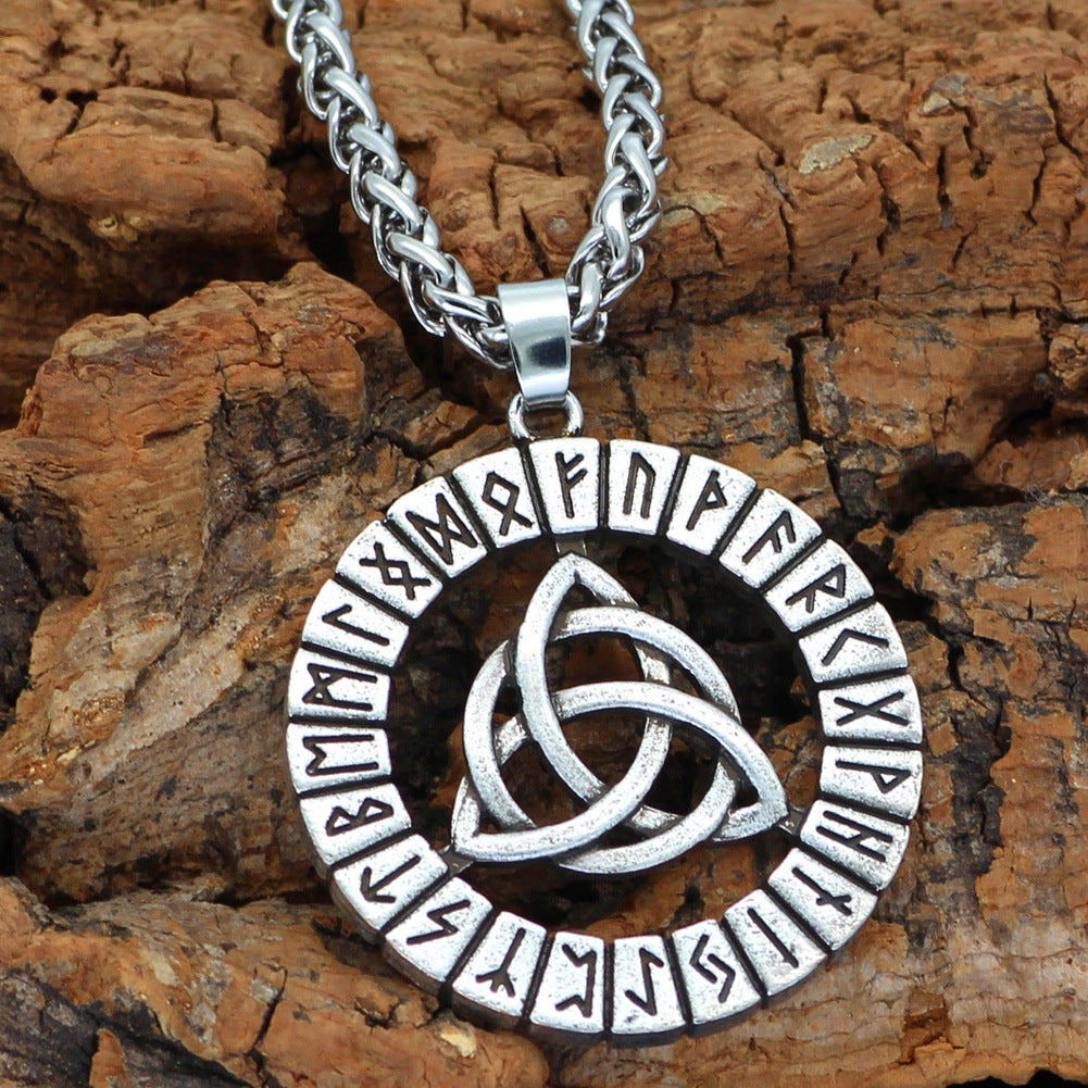 Pendant-amulet with runes