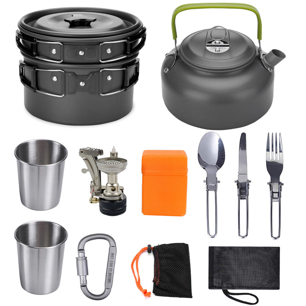 Traveler's cookware set