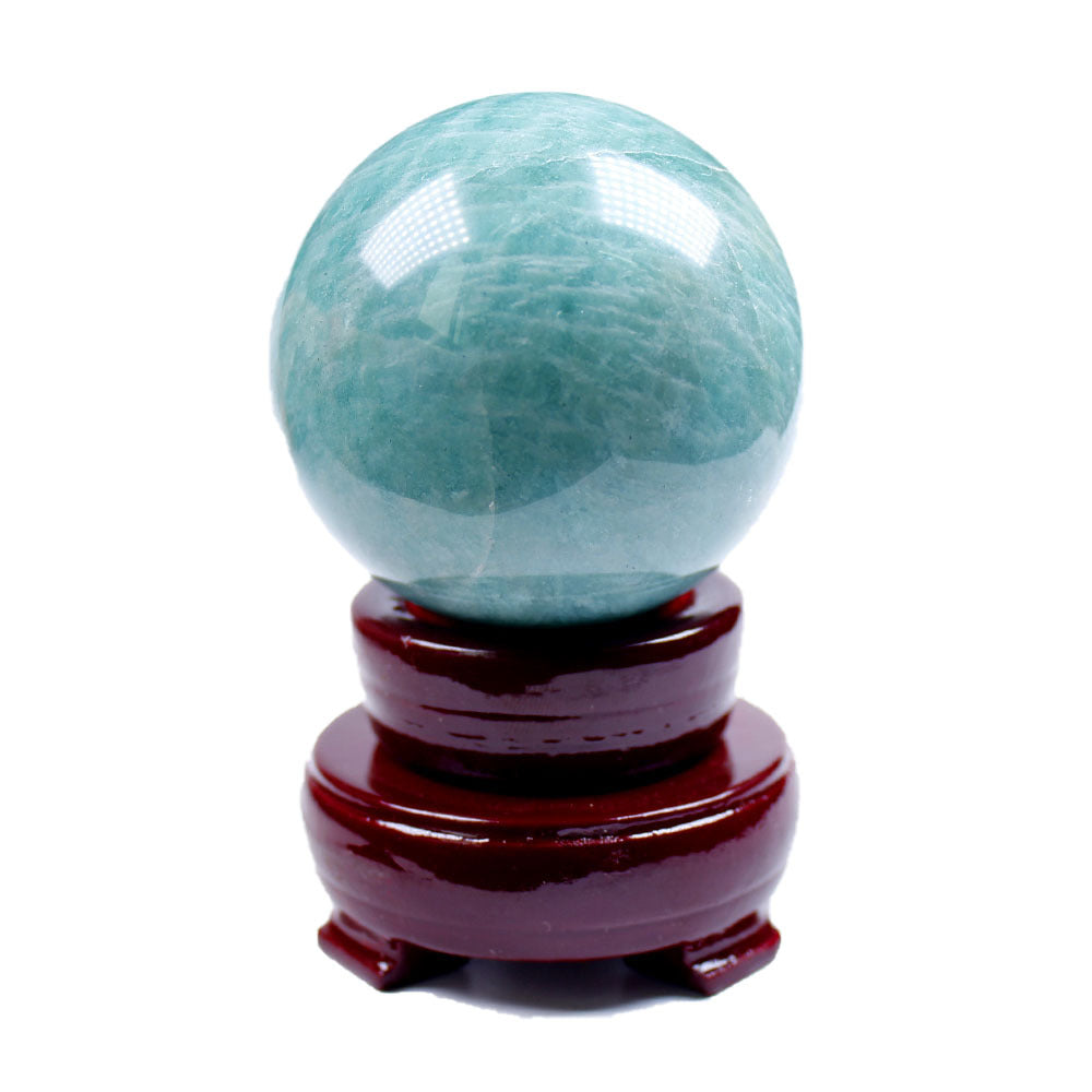 Meditation gemstone, healing sphere for divination