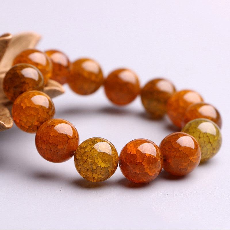 Natural agate bracelet