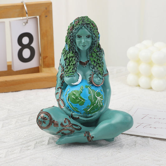 Beautiful artistic statue of Mother Earth