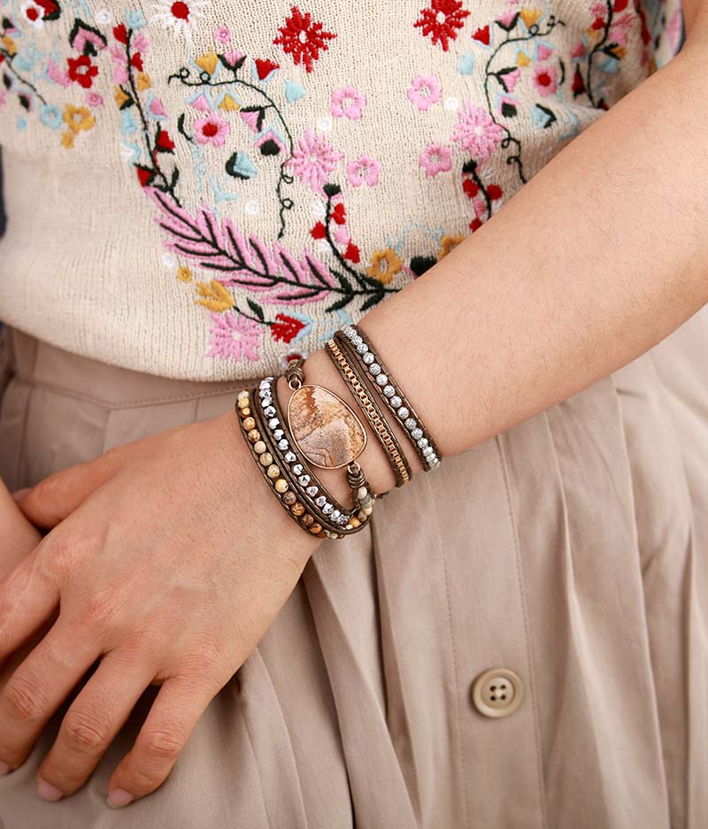 Brown Jasper Bracelet