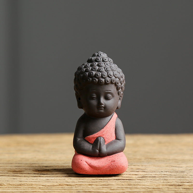 Meditating Little Monk