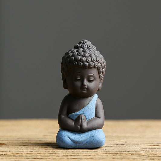 Meditating Little Monk