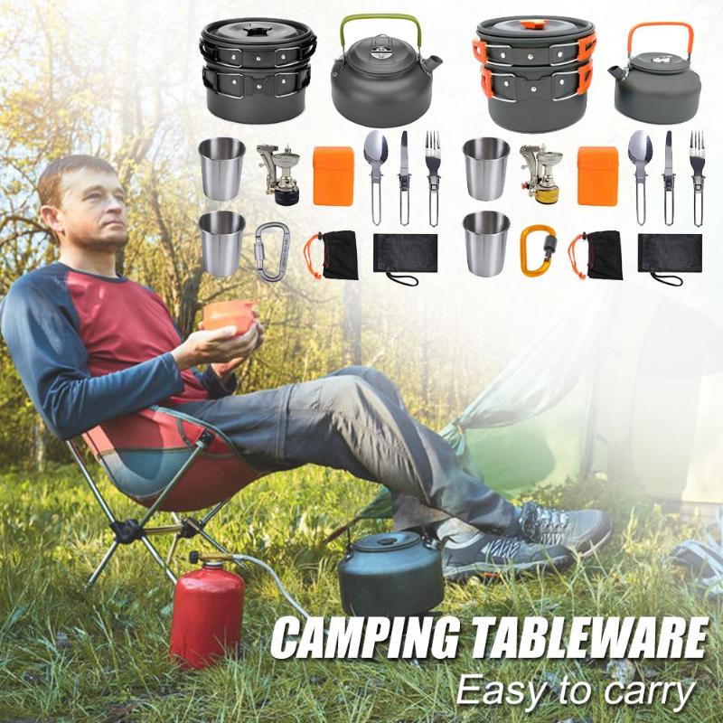 Traveler's cookware set