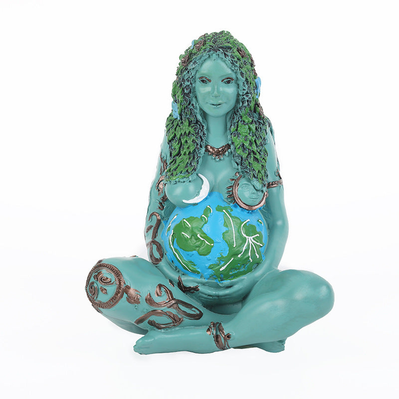 Beautiful artistic statue of Mother Earth