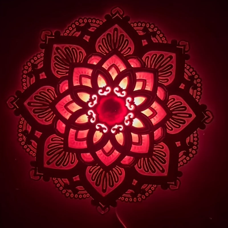 Mandala  LED Night Light USB