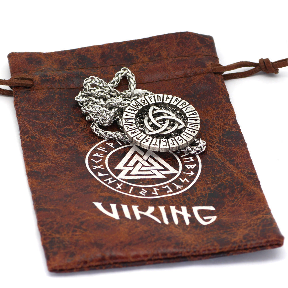 Pendant-amulet with runes