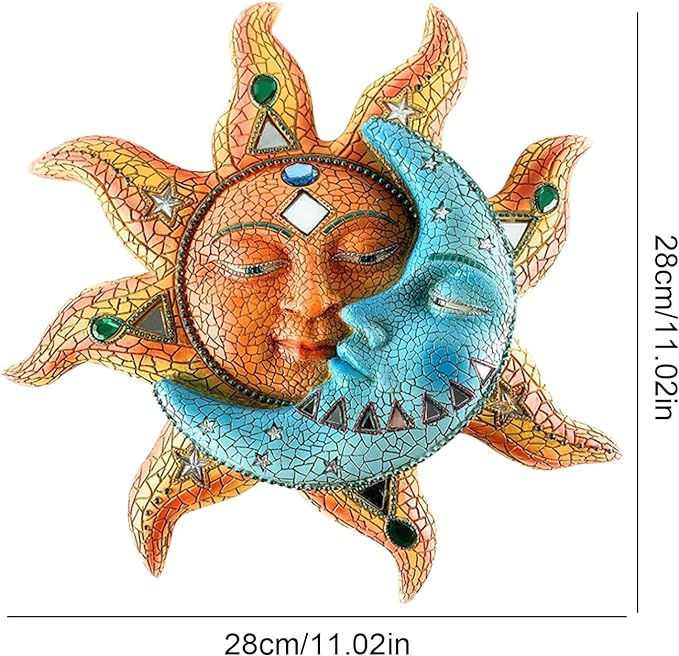 Sun Moon Wall Ornament