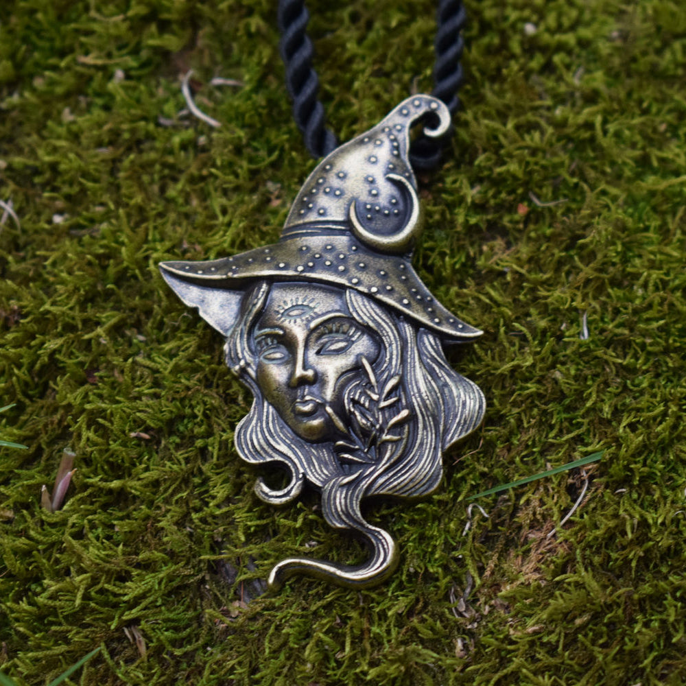 Witchy Third Eye Pendant Necklace