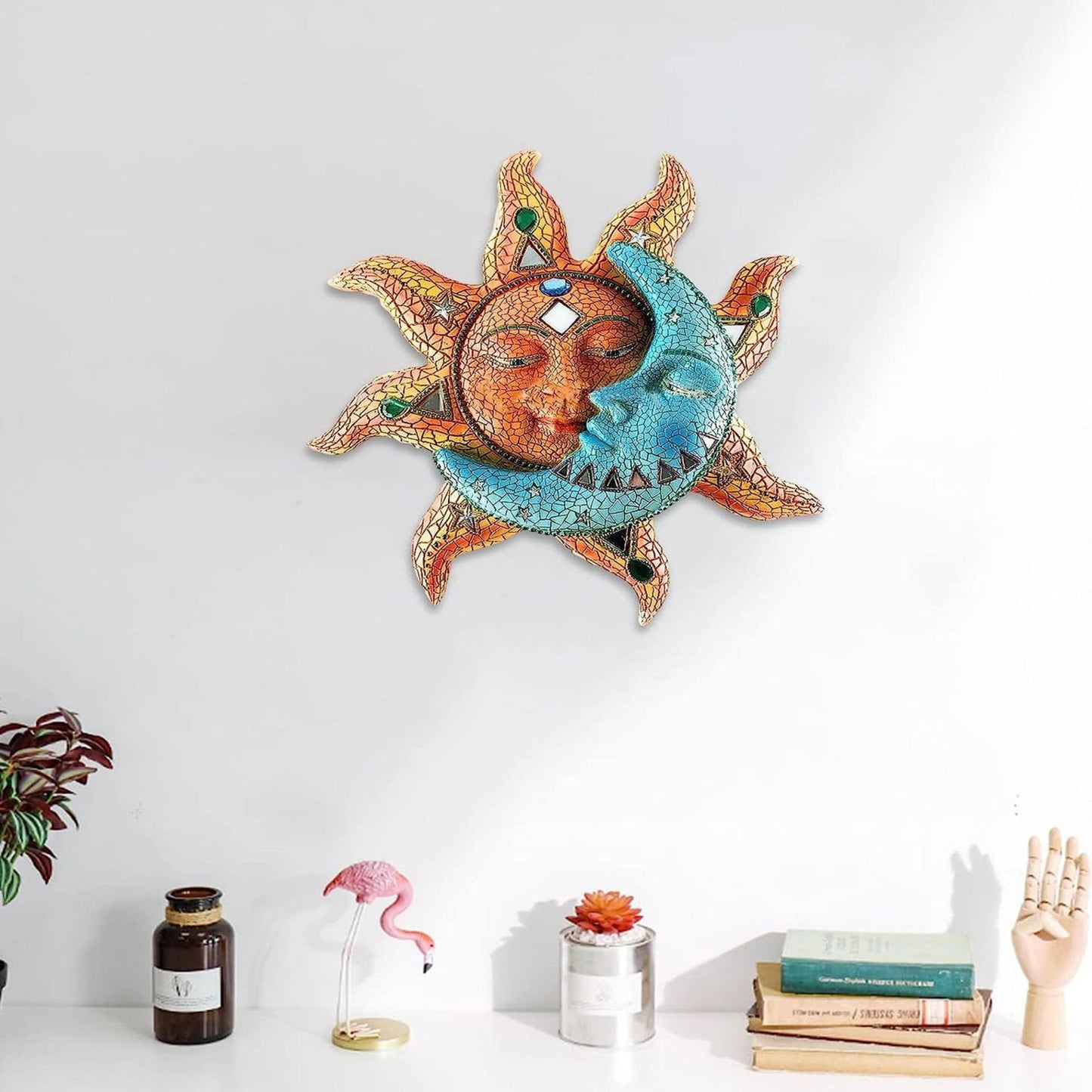 Sun Moon Wall Ornament