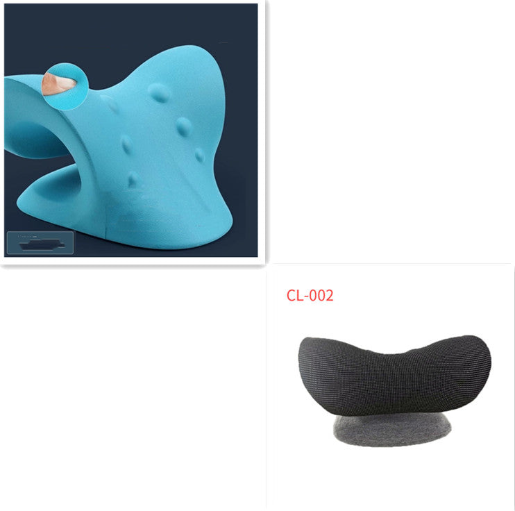 Relaxing neck and shoulder pillow