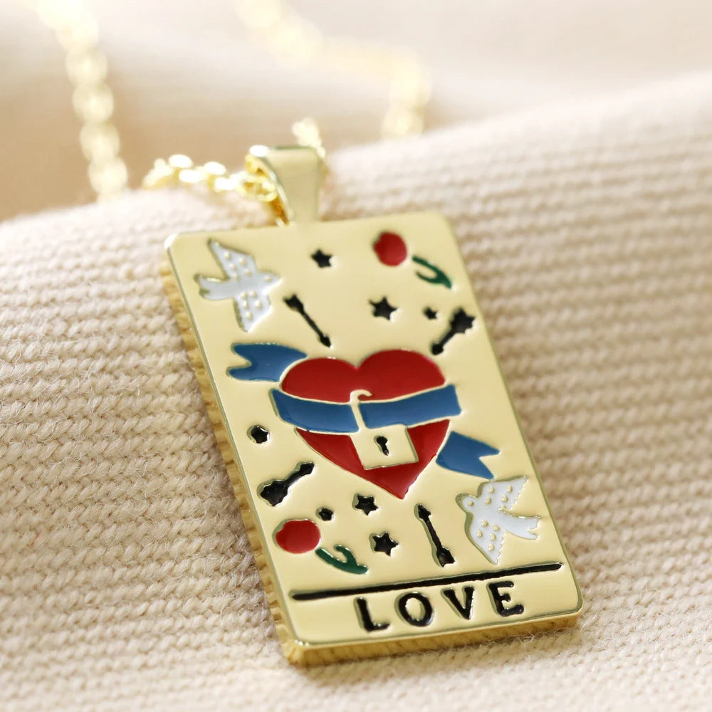 Tarot Charm Necklace