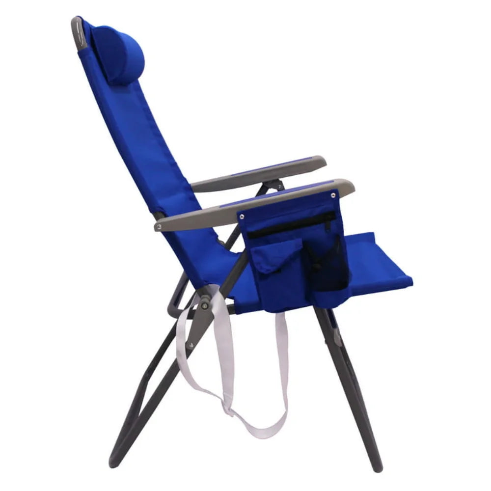 Set of two folding chairs, 4 positions