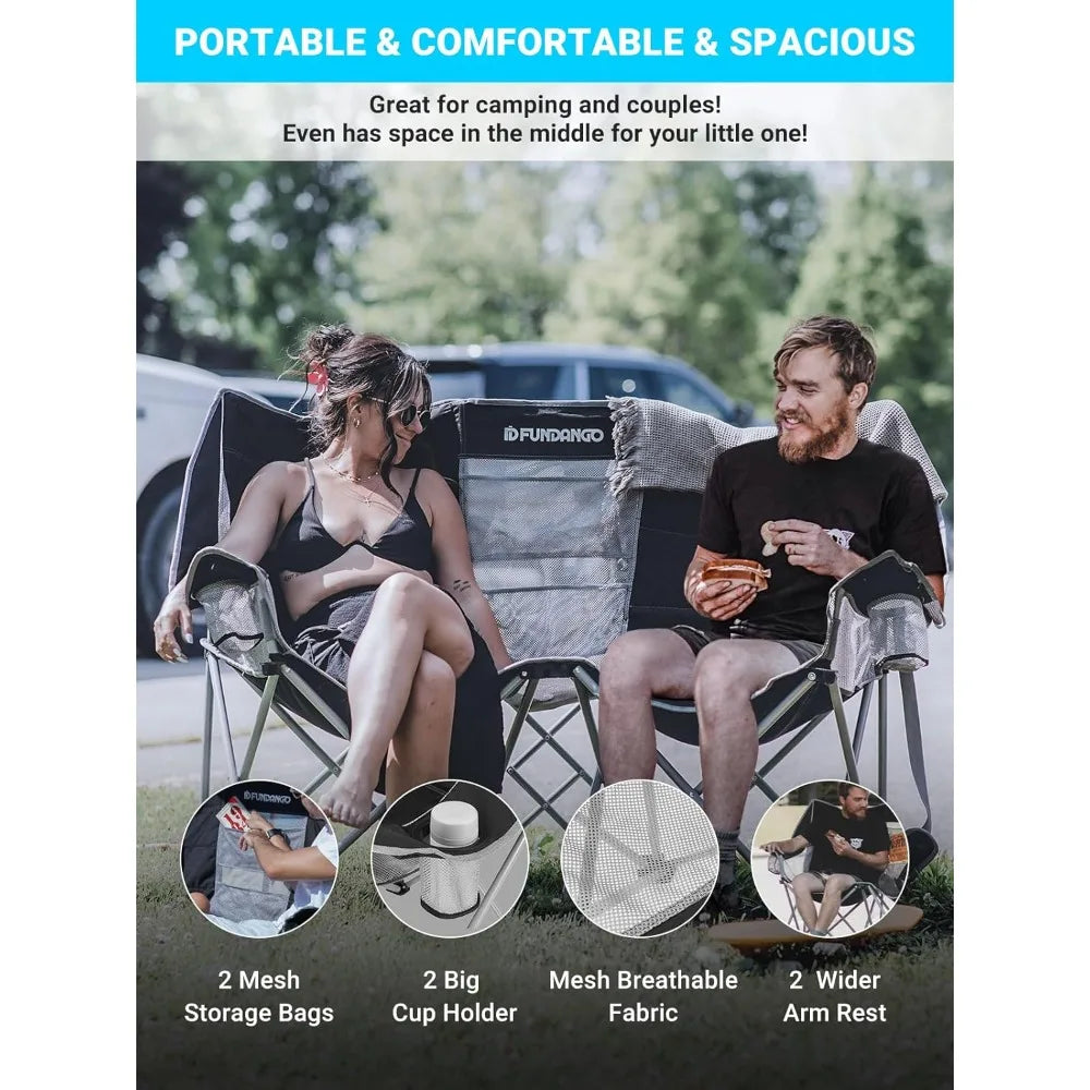 Two-seater picnic chair