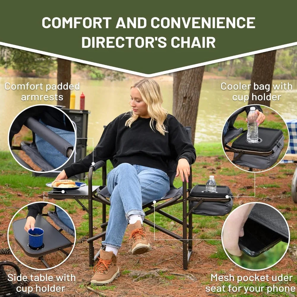 Lightweight camping chair,Supports 300lbs