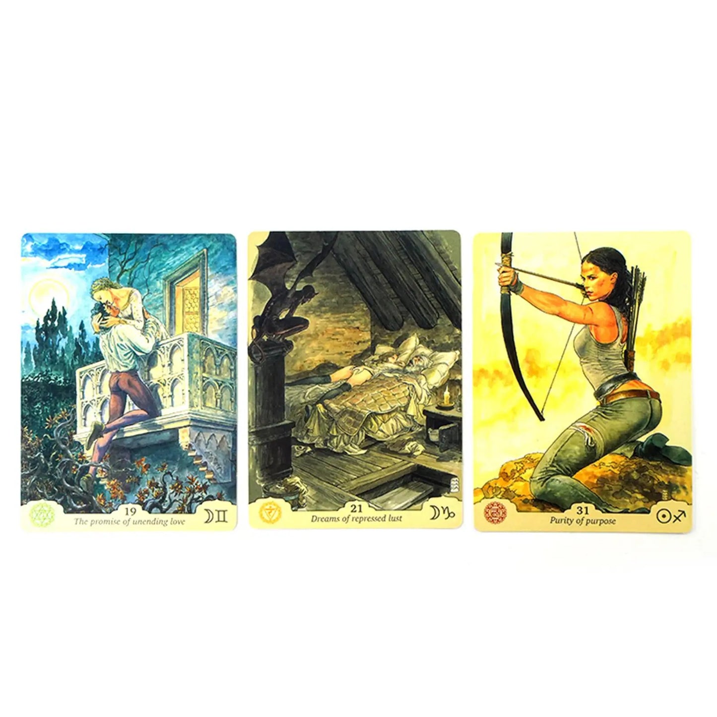 Erotic Tarot Oracle Manara cards