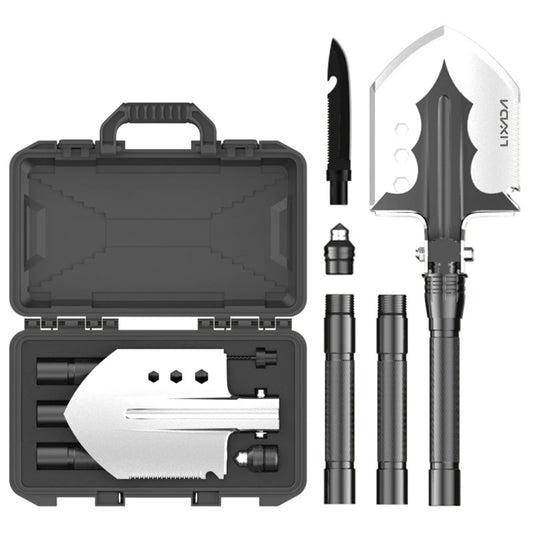 Multifunctional camping shovel