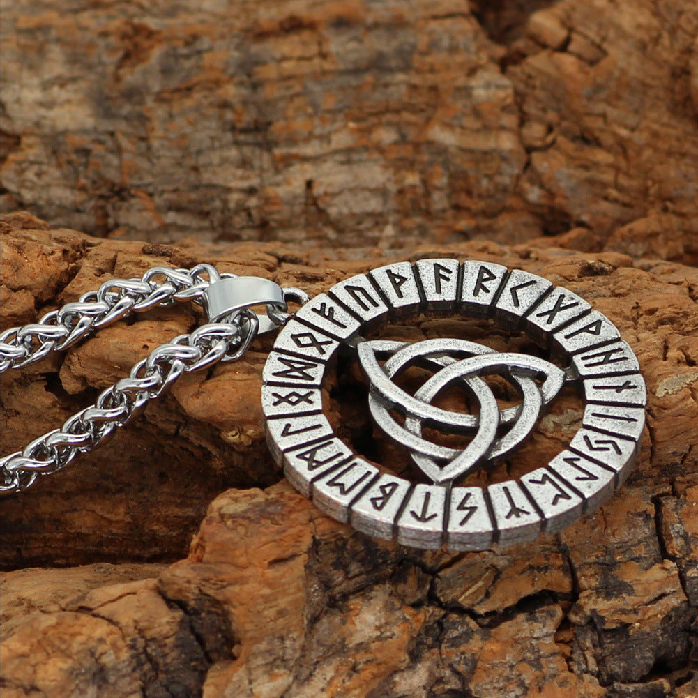 Pendant-amulet with runes