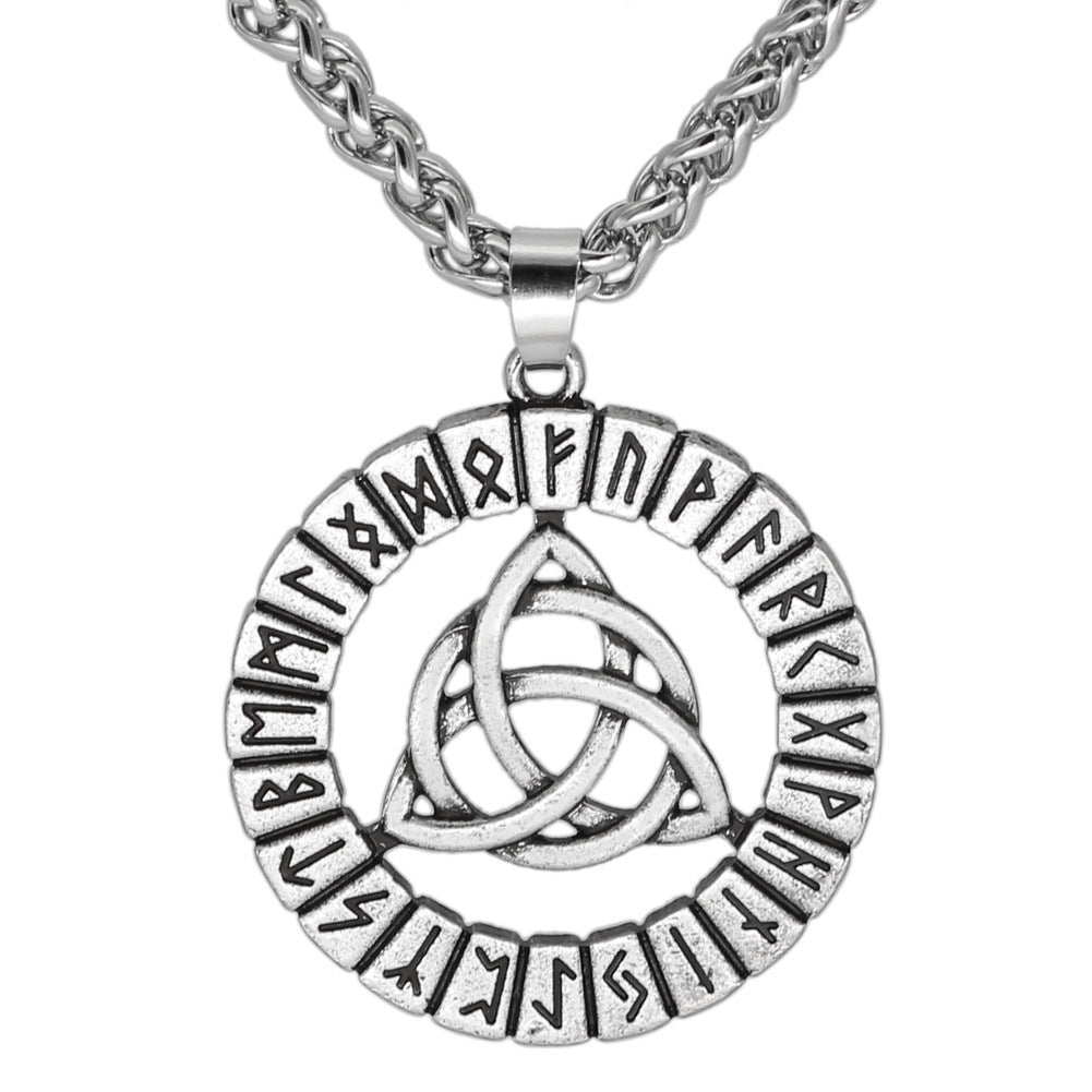 Pendant-amulet with runes