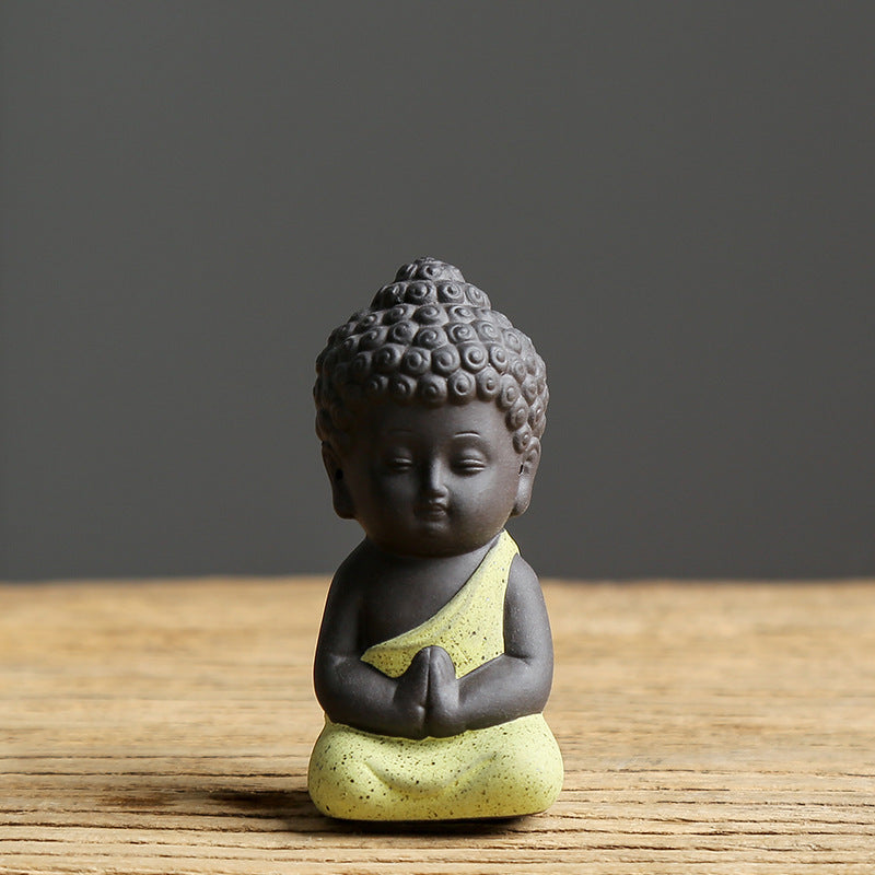 Meditating Little Monk