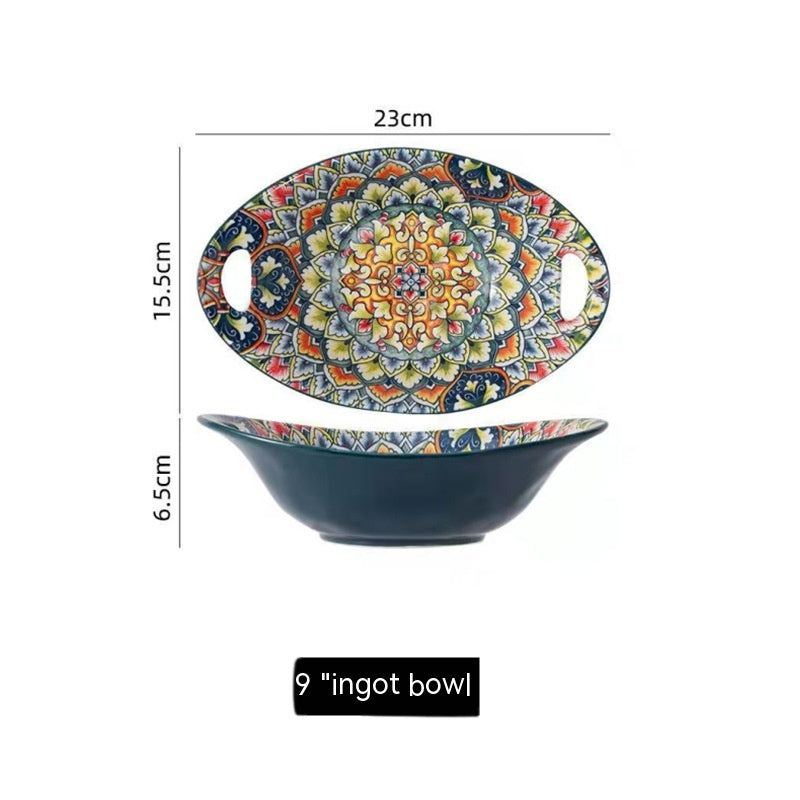 Ceramic ethnic  tableware