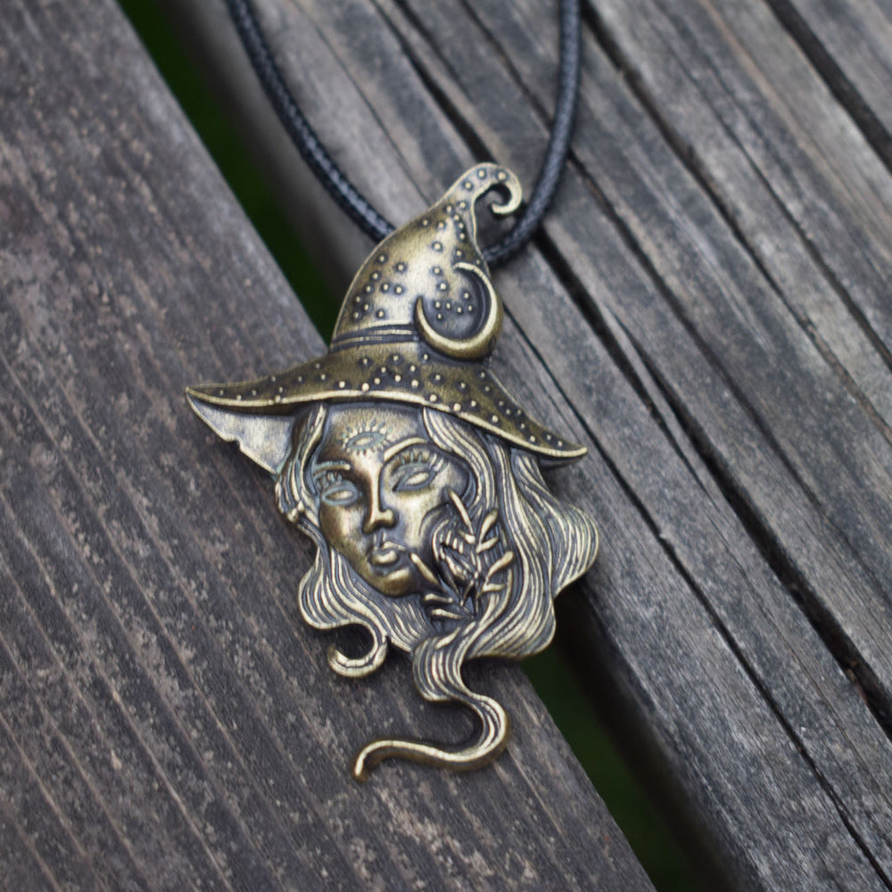 Witchy Third Eye Pendant Necklace