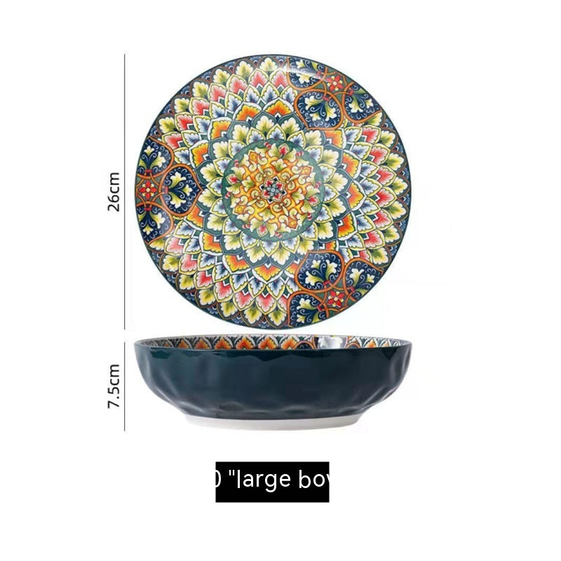 Ceramic ethnic  tableware