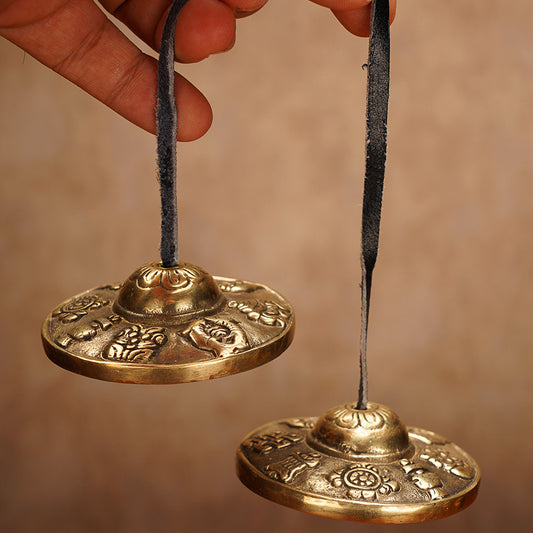 Copper Tibetan meditation bell, clear sound