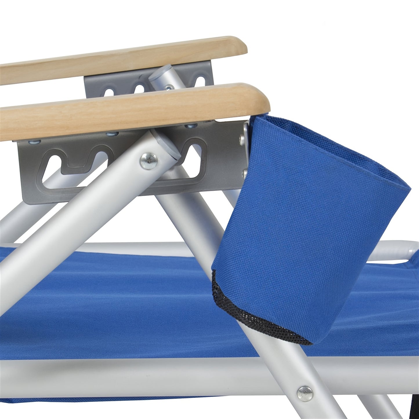 Portable High Strength Beach Chair with Adjustable Headrest