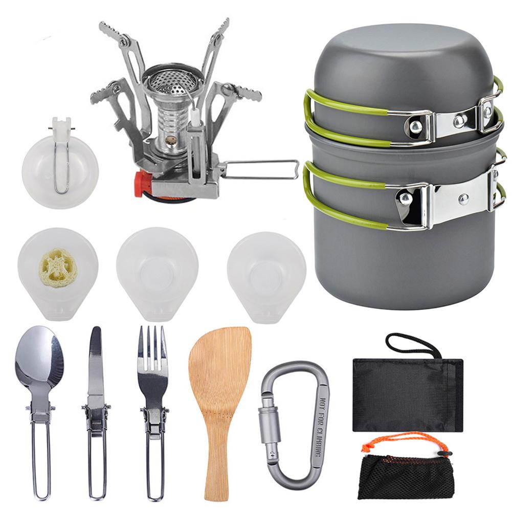 Traveler's cookware set