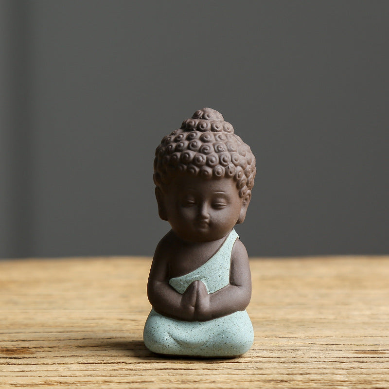 Meditating Little Monk